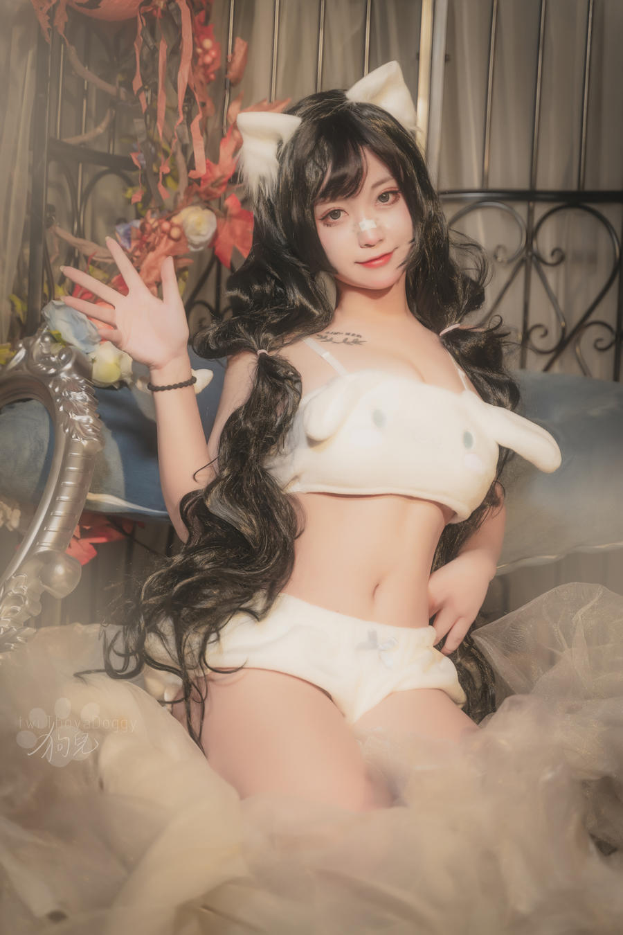 奇行家狗崽 [ No.004-玉桂狗睡衣 [18P]-道友图库