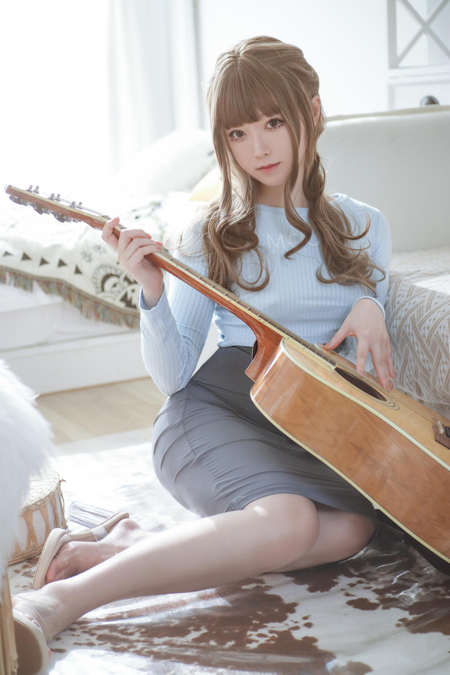 朝霧愛 No.014 – 吉他妹妹 [26P]-道友图库