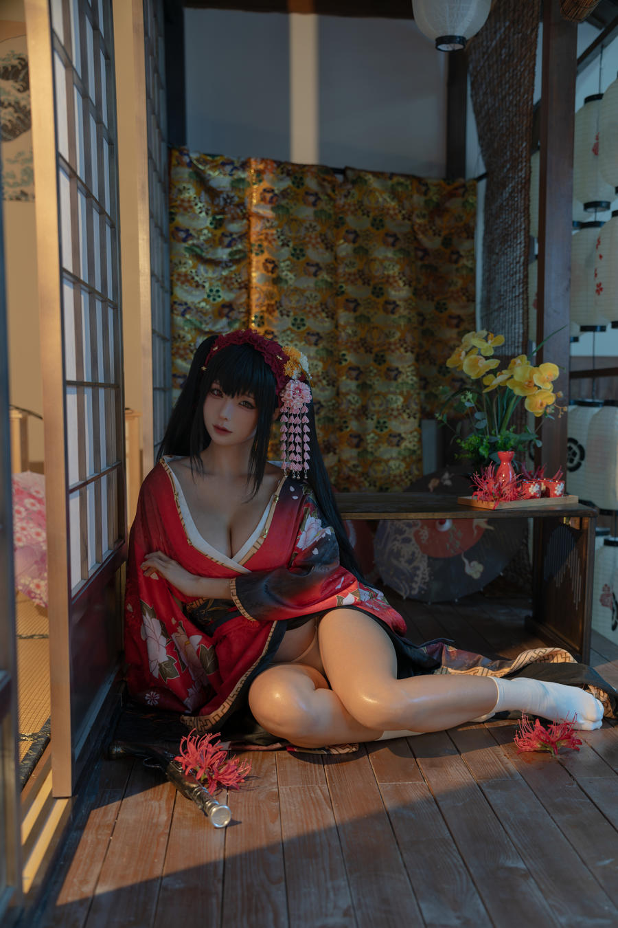 蠢沫沫 No.304 – 狂三和服 [169P 7V]-道友图库