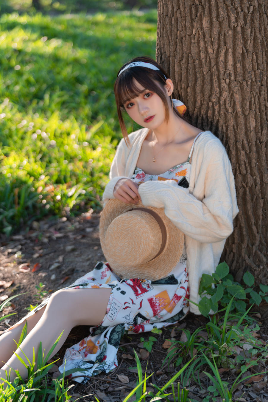 兔子Zzz不吃胡萝卜 No.065-地肤花开 [34P]-道友图库