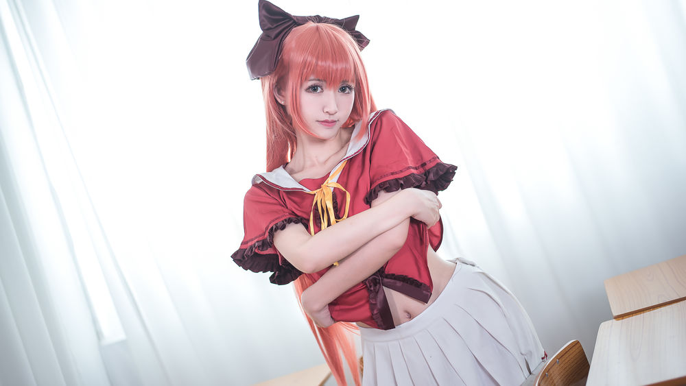 鳗鱼霏儿 No.026-红发魔女 [20P]-道友图库