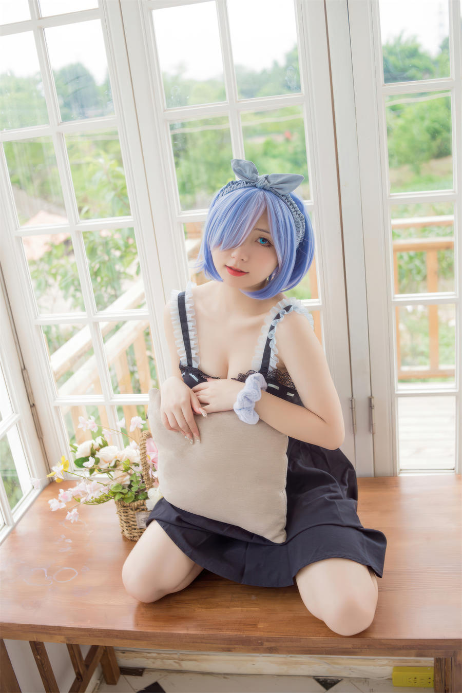 花铃 No.056 – 蕾姆 居家服 [30P]-道友图库