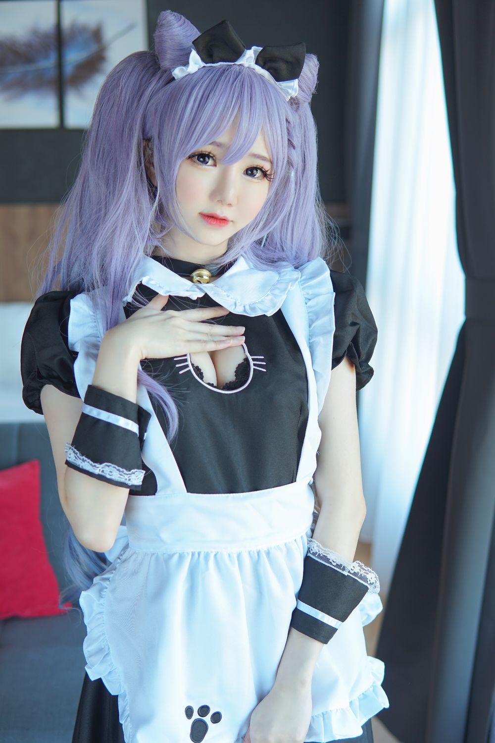 Sally Dorasnow No.016-Keqing Maid [52P]-道友图库