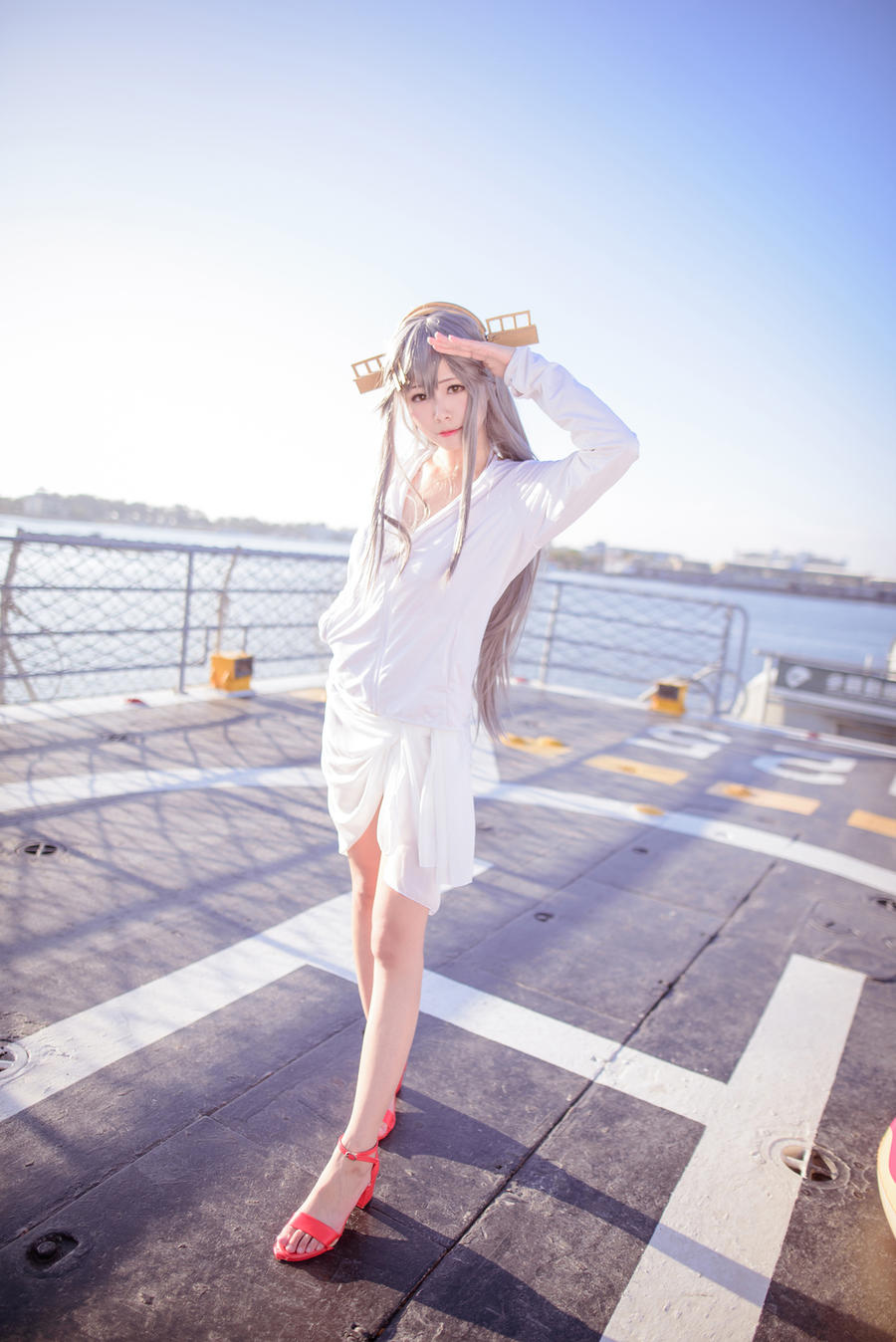 Arty亚缇 No.002-艦これ はるな Haruna – HarunaDF [21P]-道友图库