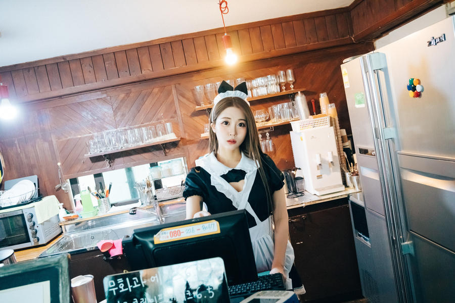 Bomi(보미) No.062-[Loozy] Maid Cafe + S.Ver [174P]-道友图库