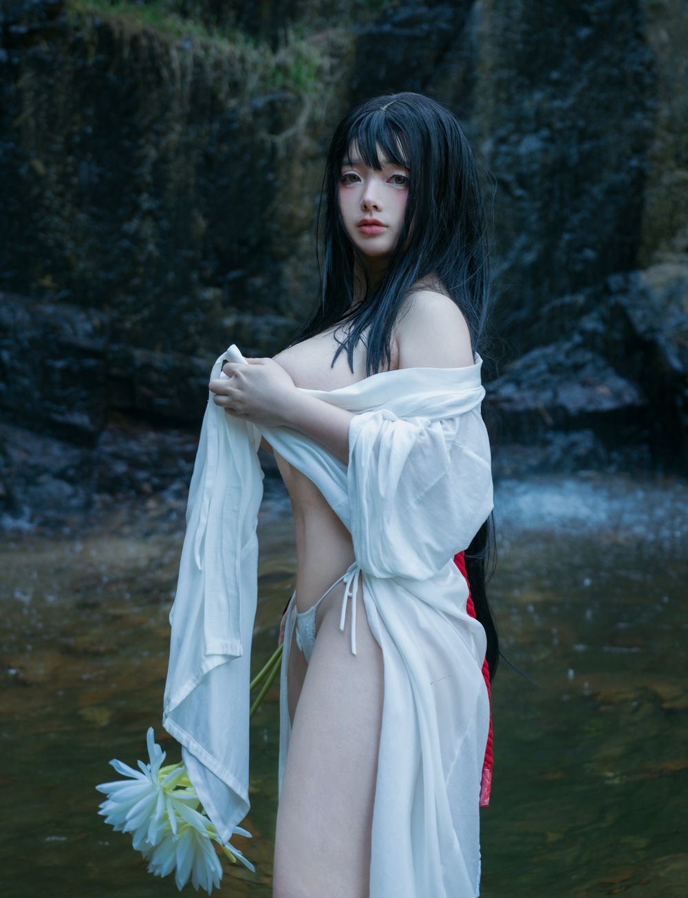 NinJa阿寨寨 No.008-神明巫女 [38P]-道友图库