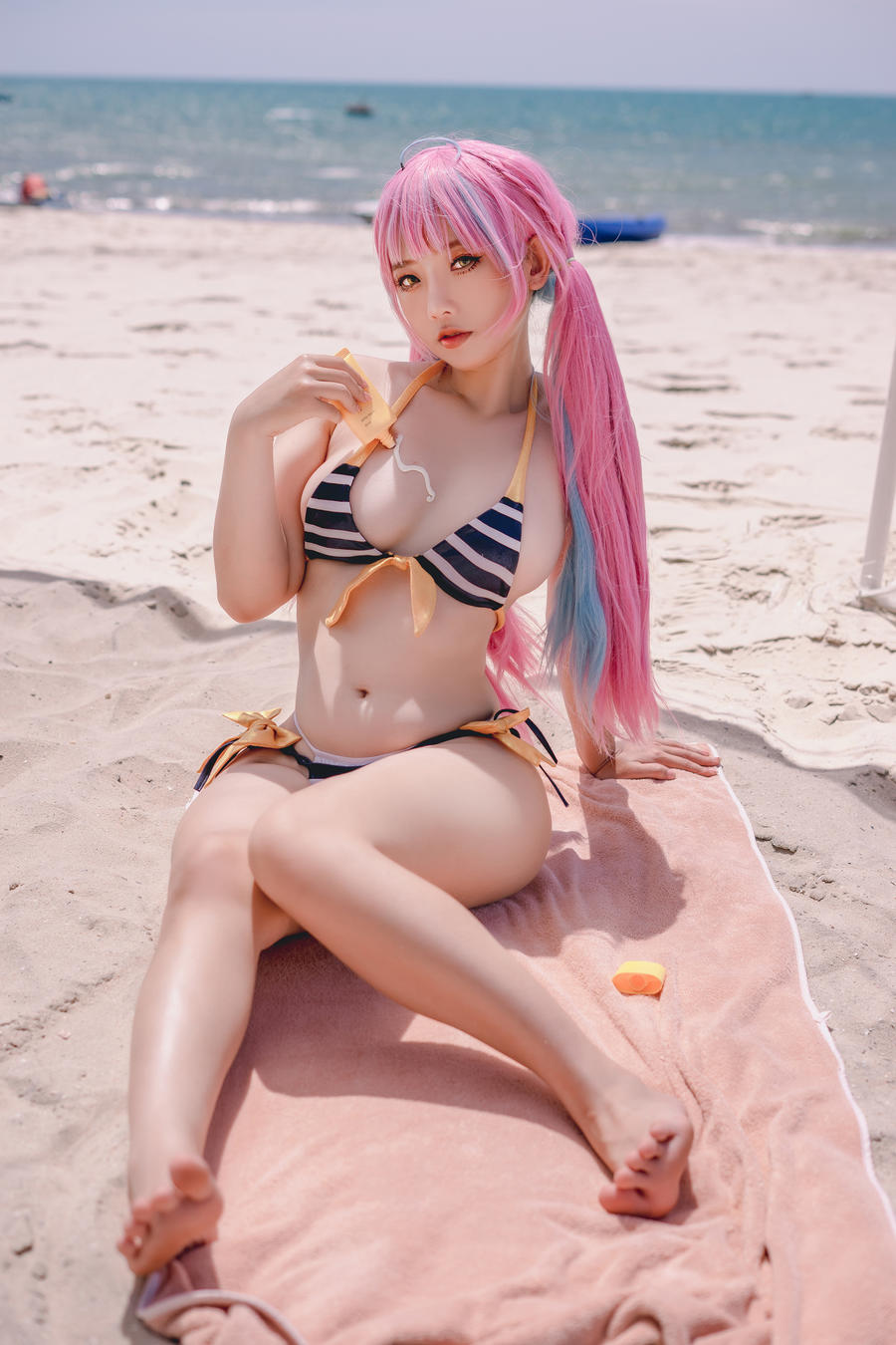 Messie Huang No.016 – Aqua Bikini [34P]-道友图库