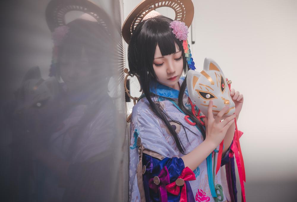 楚楚子w No.065-阴阳师 面灵气 [9P]-道友图库