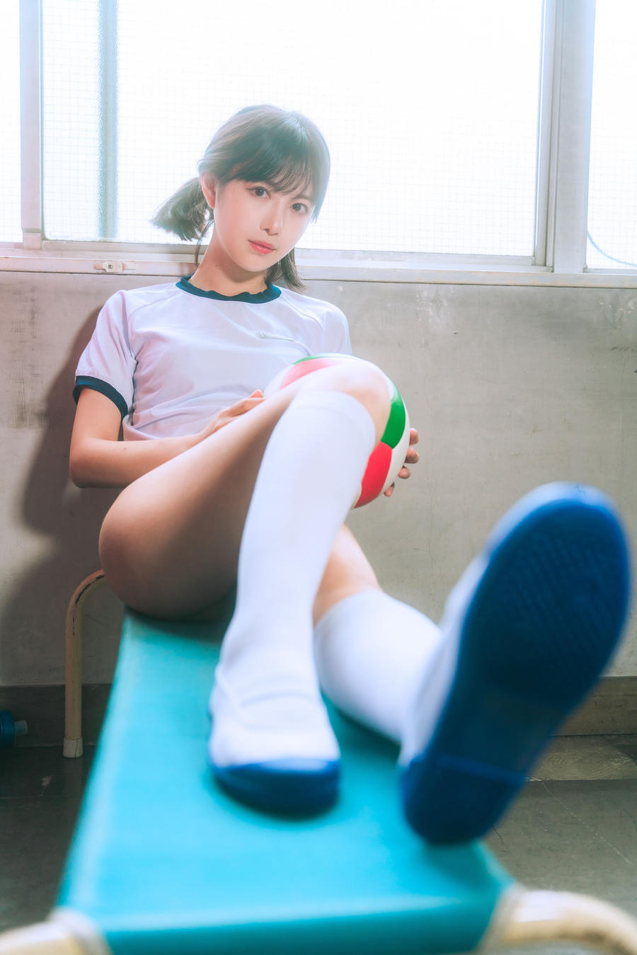 Shika小鹿鹿 No.098 – 体操服妹妹 [21P]-道友图库