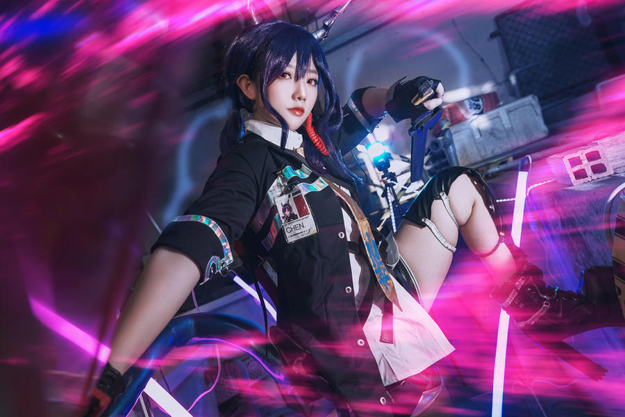 Messie Huang No.013-Arkinghts Ch’en [12P]-道友图库