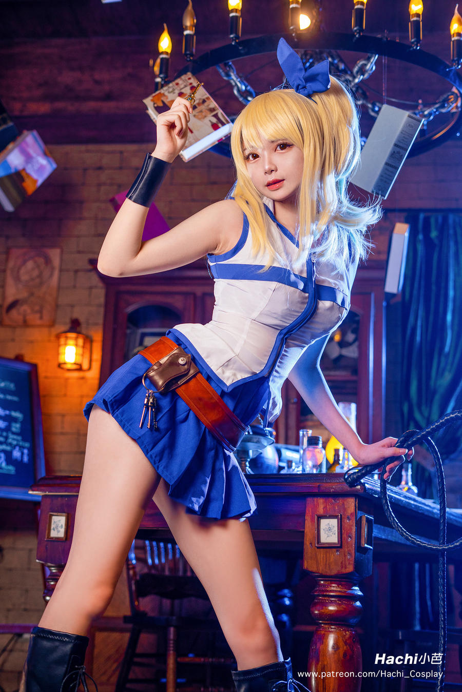 Hachi_小芭 No.013-Lucy Heartfilia [14P]-道友图库