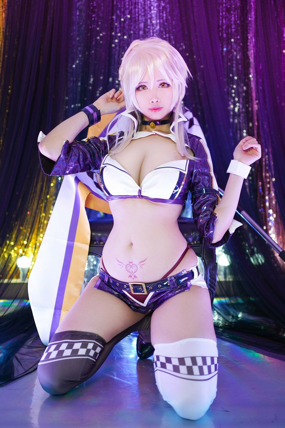kaya萱 No.039-Racing Arthuria [16P]-道友图库