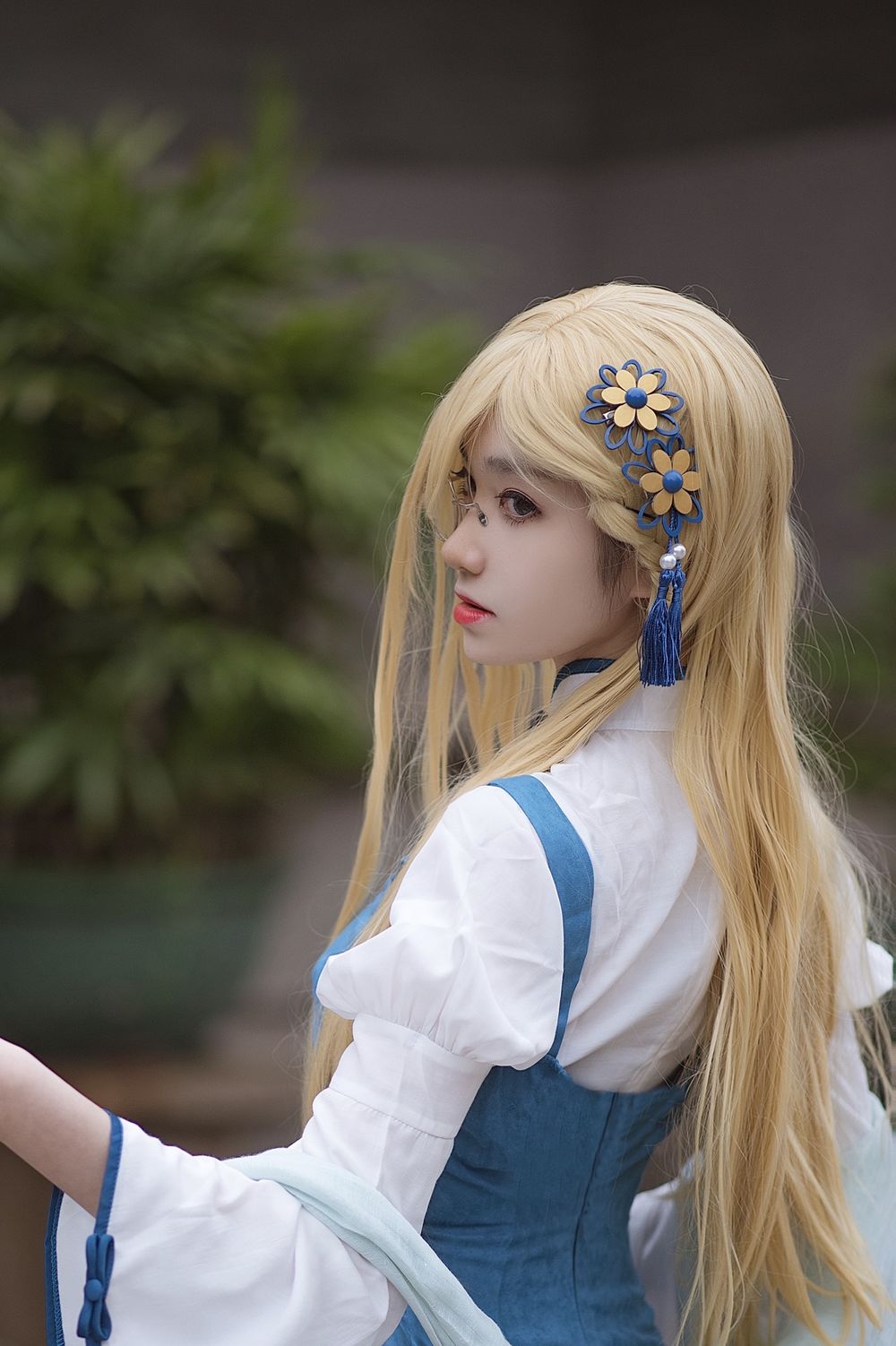 南桃Momoko No.001-CZ52琉璃唐 [10P]-道友图库