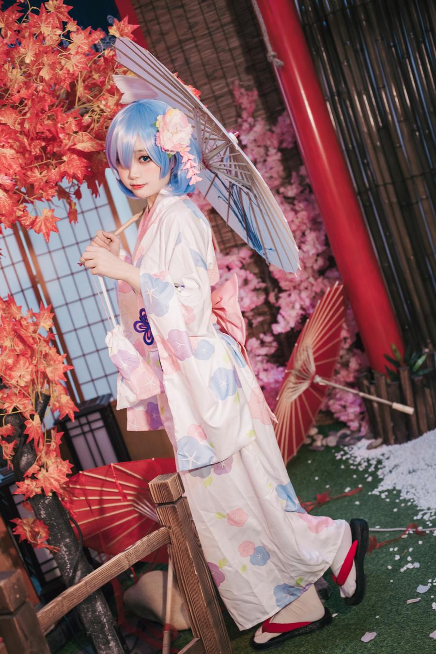 神沢永莉 No.010-蕾姆和风 [47P]-道友图库