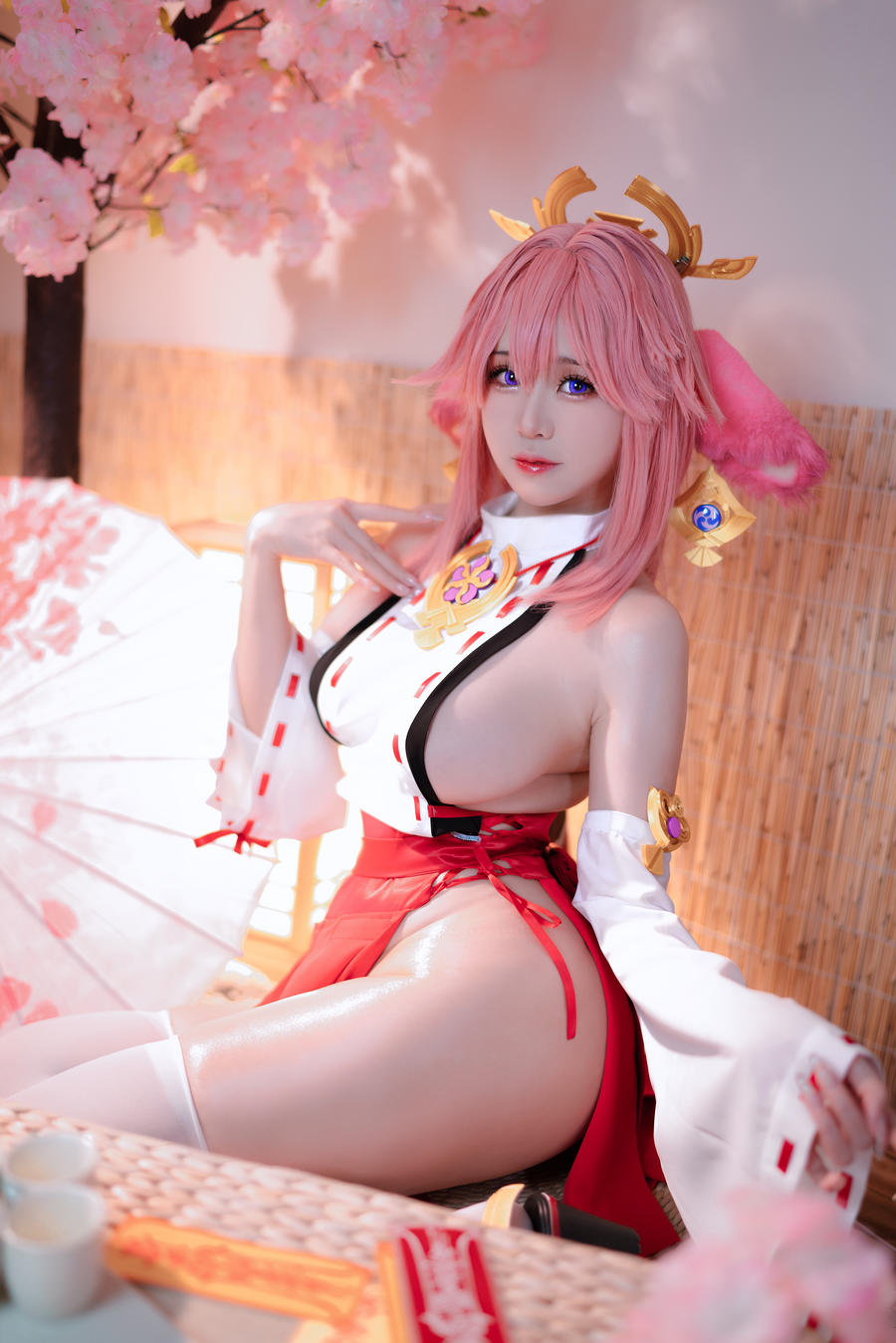 miko酱ww No.073 – 原神 八重神子2 [32P]-道友图库