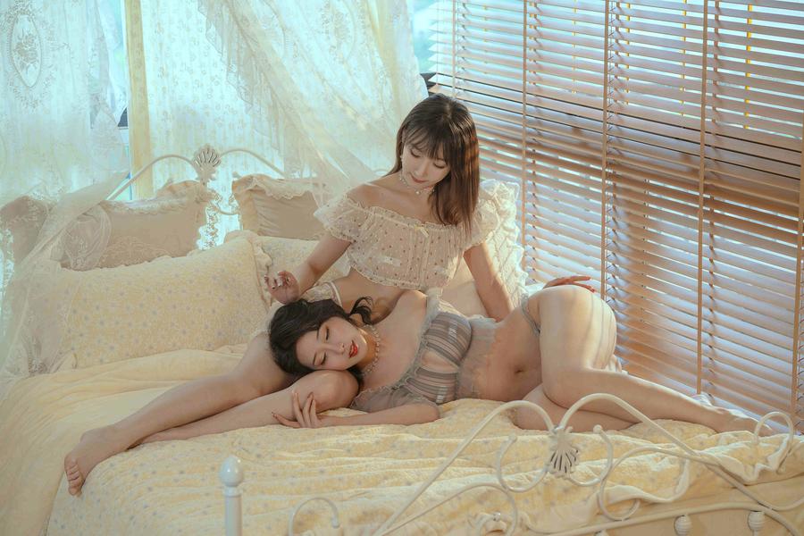 云溪溪 No.027-奶桃 N45午后 [50P 1V]-道友图库