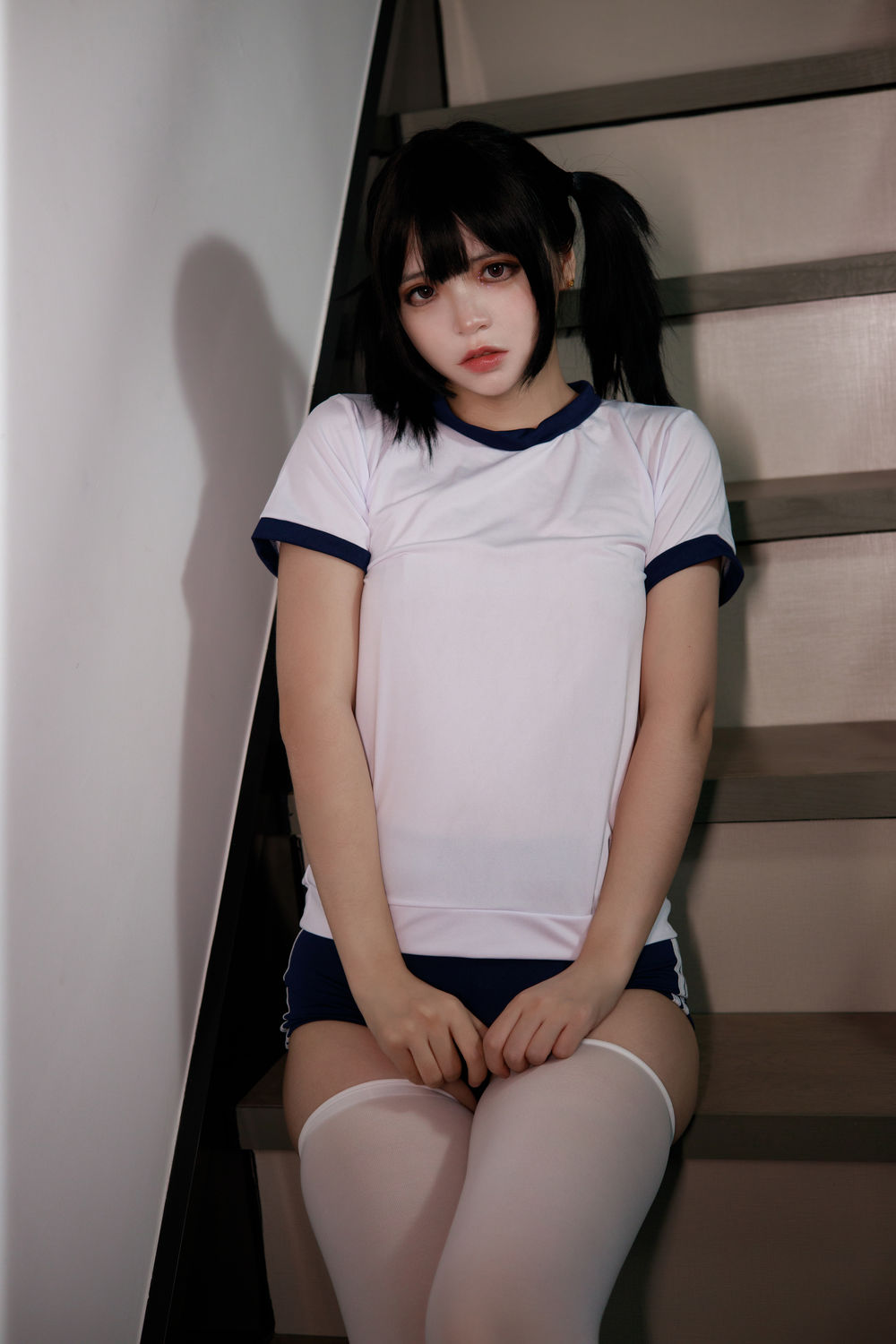 疯猫ss No.081-白色情人节福袋 体操服 [40P]-道友图库