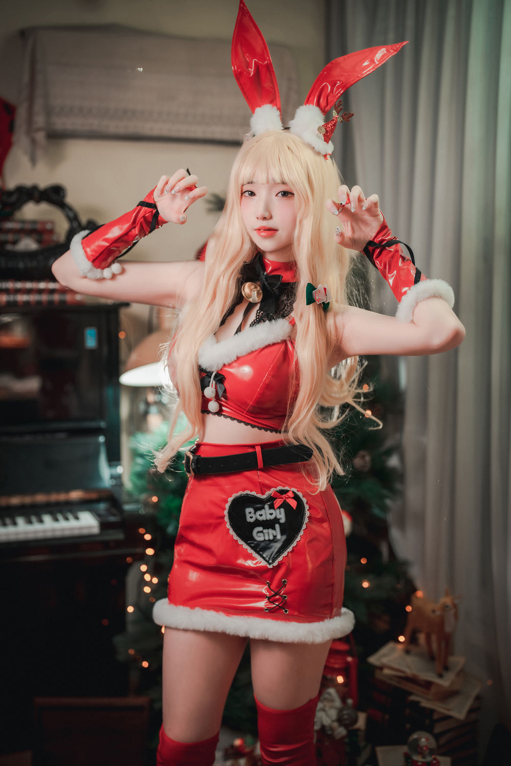 Bambi(밤비) No.080-[DJAWA] Christmas Special 2021 – Santa [43P]-道友图库
