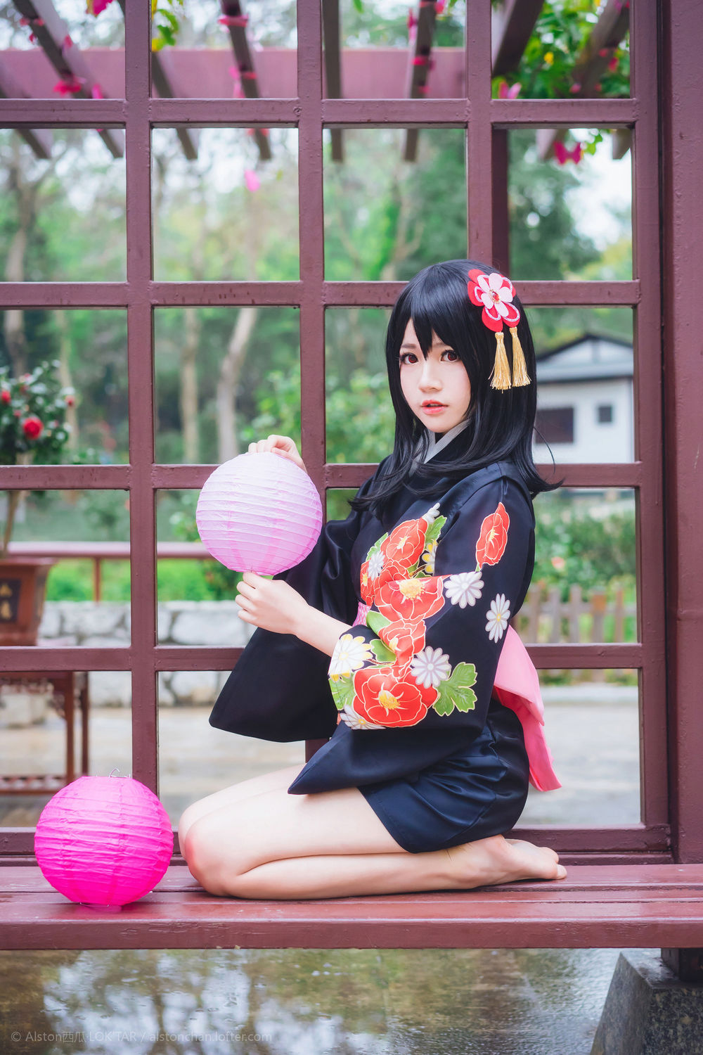 桜桃喵 No.087-妖怪浴衣 [10P]-道友图库