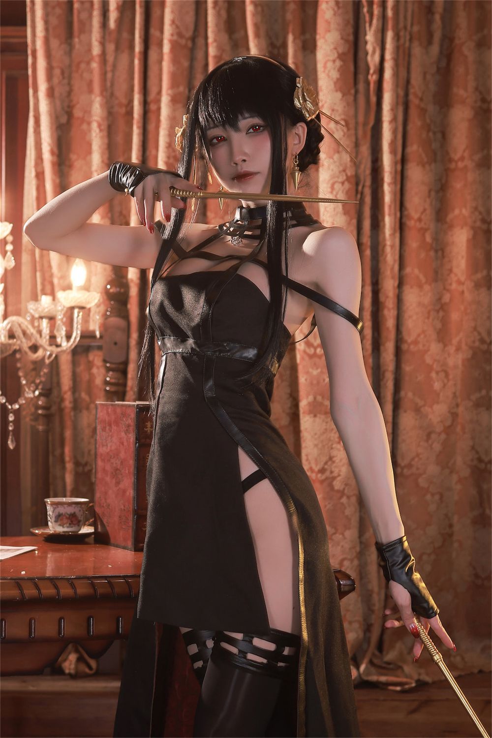 水淼aqua No.116-约尔 黑礼服 [64P]-道友图库