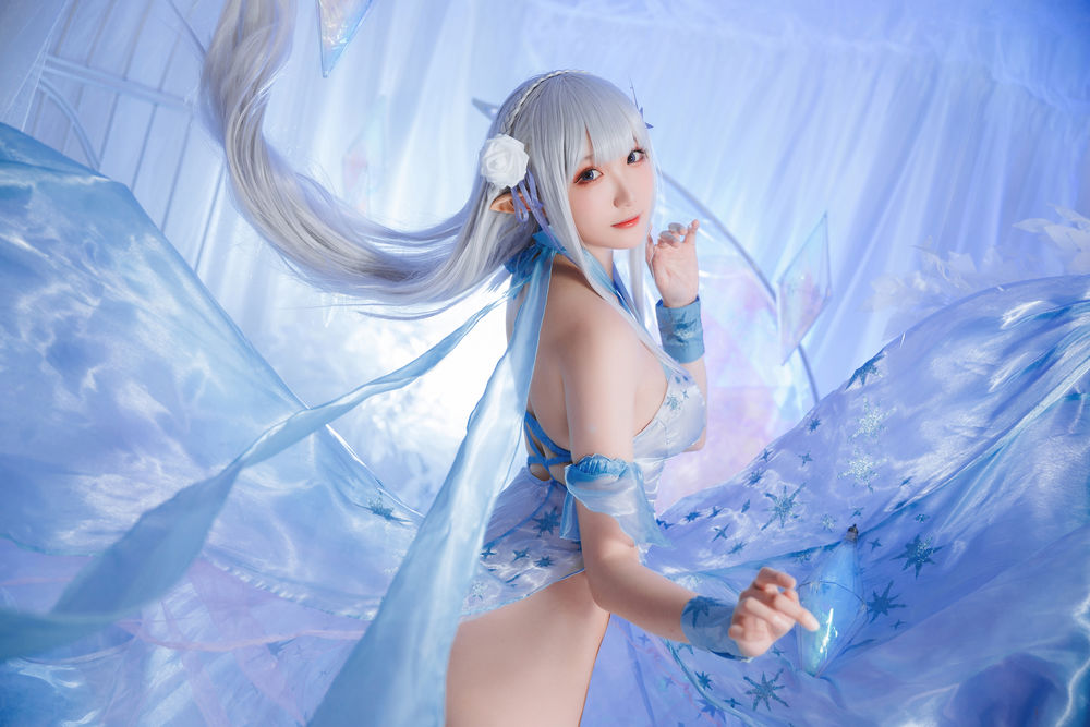 瓜希酱 No.048-爱蜜莉雅 水晶礼服 [28P]-道友图库
