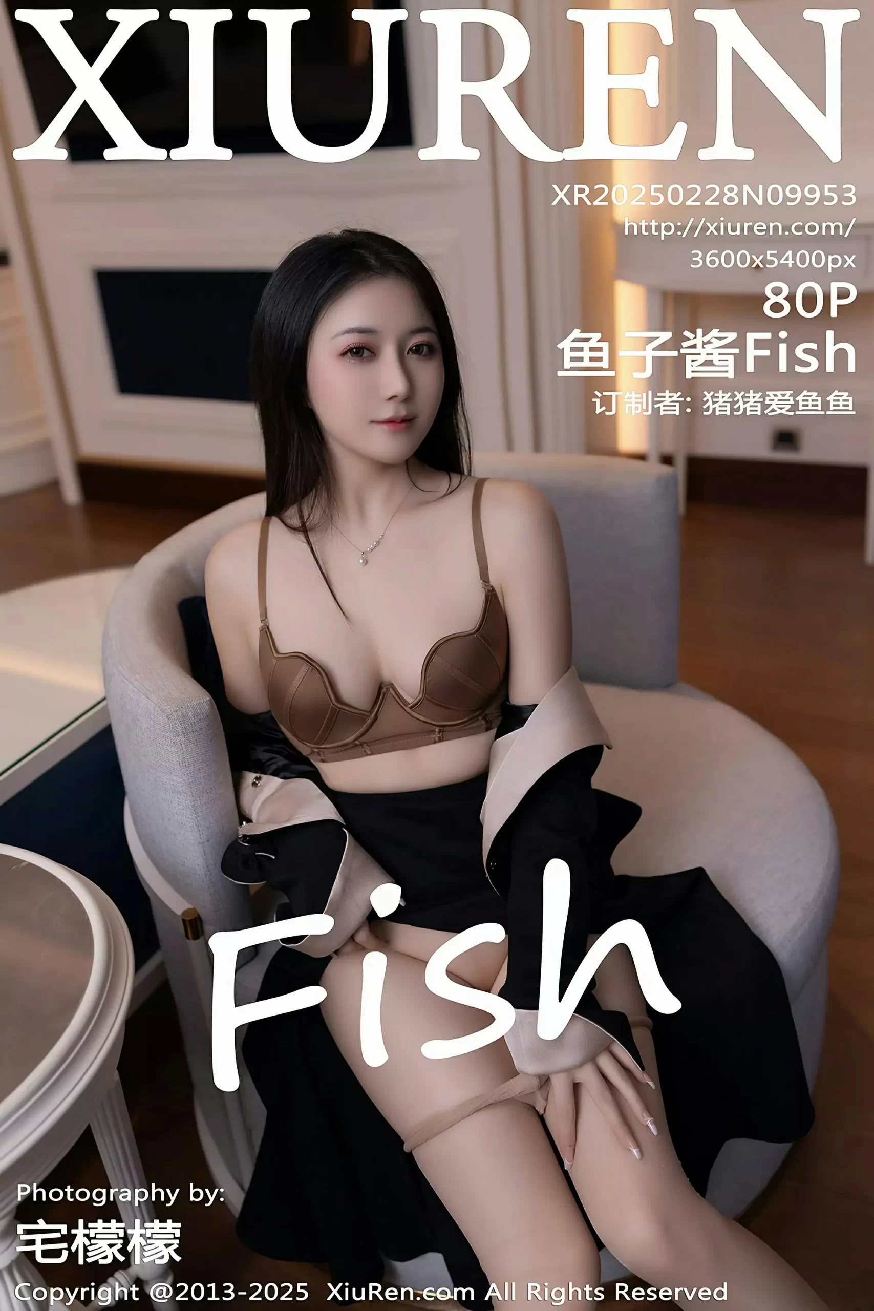 [XiuRen秀人网] No.9953 鱼子酱Fish [80P]-道友图库
