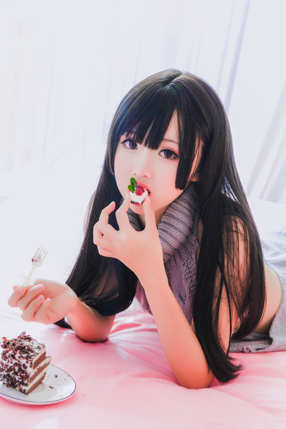 面饼仙儿 No.053-露背毛衣 [41P]-道友图库
