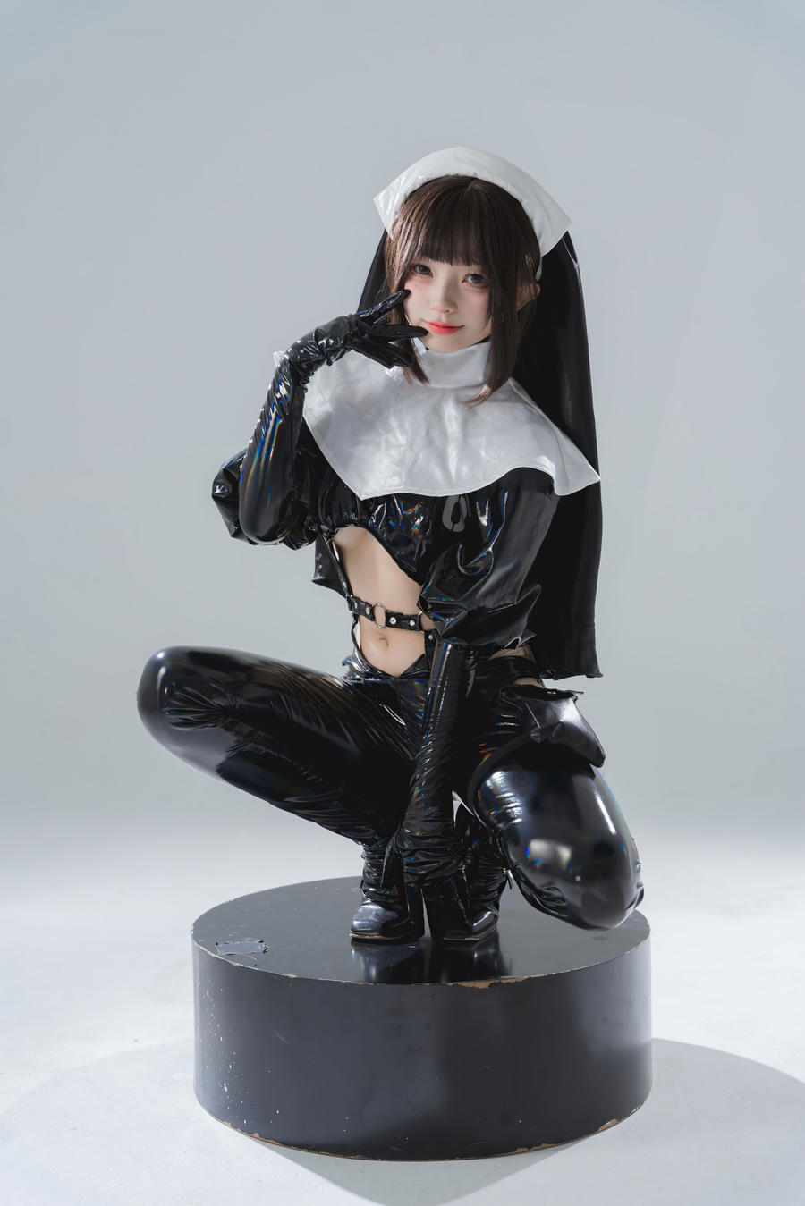 花铃 No.029 – 漆皮修女 [38P]-道友图库