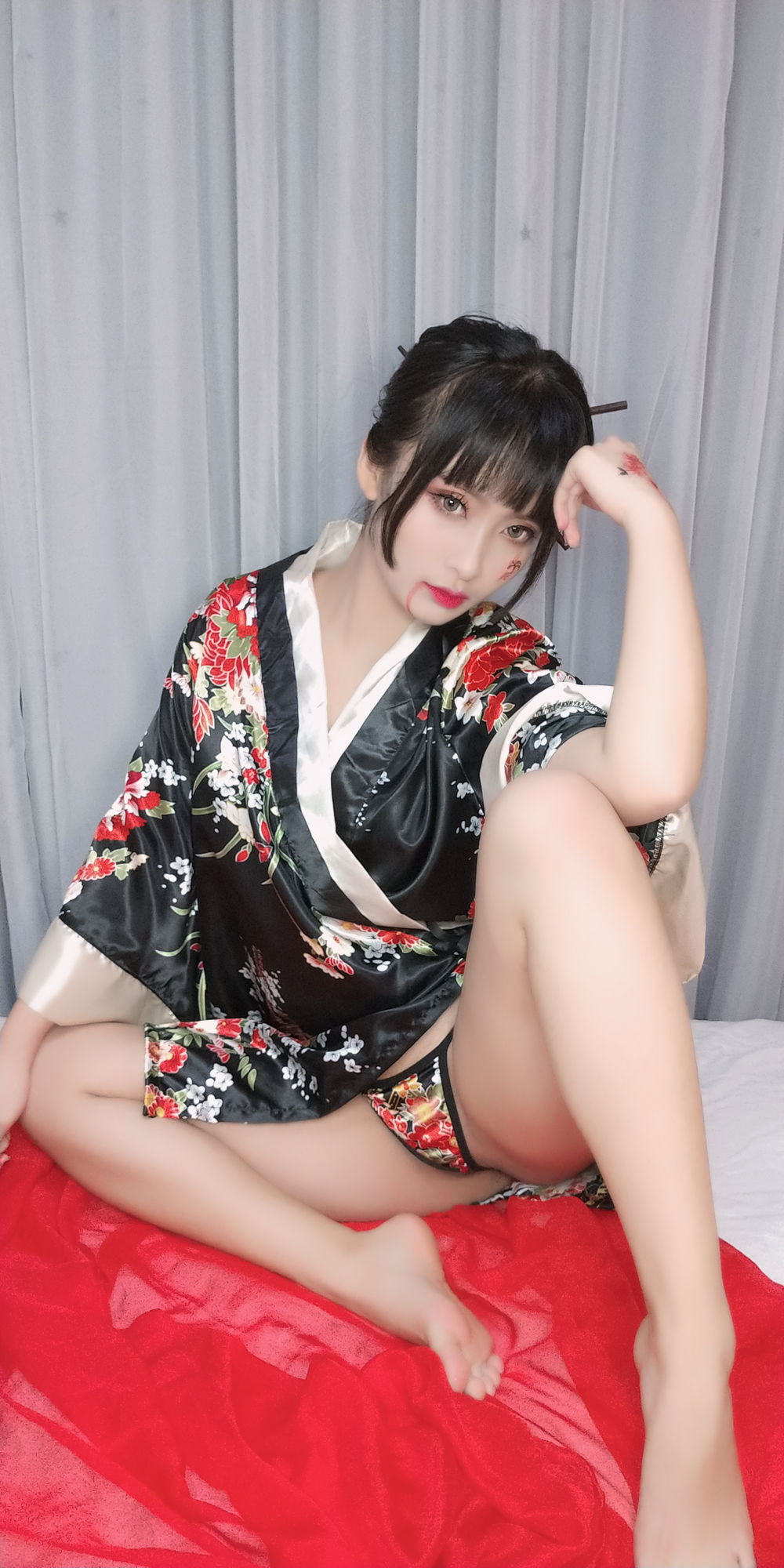 洛璃LoLiSAMA No.003-歌舞伎 [92P 10V]-道友图库