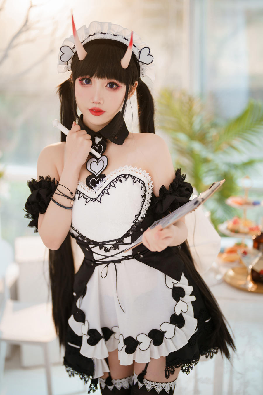 面饼仙儿 No.123-能代女仆 [31P]-道友图库
