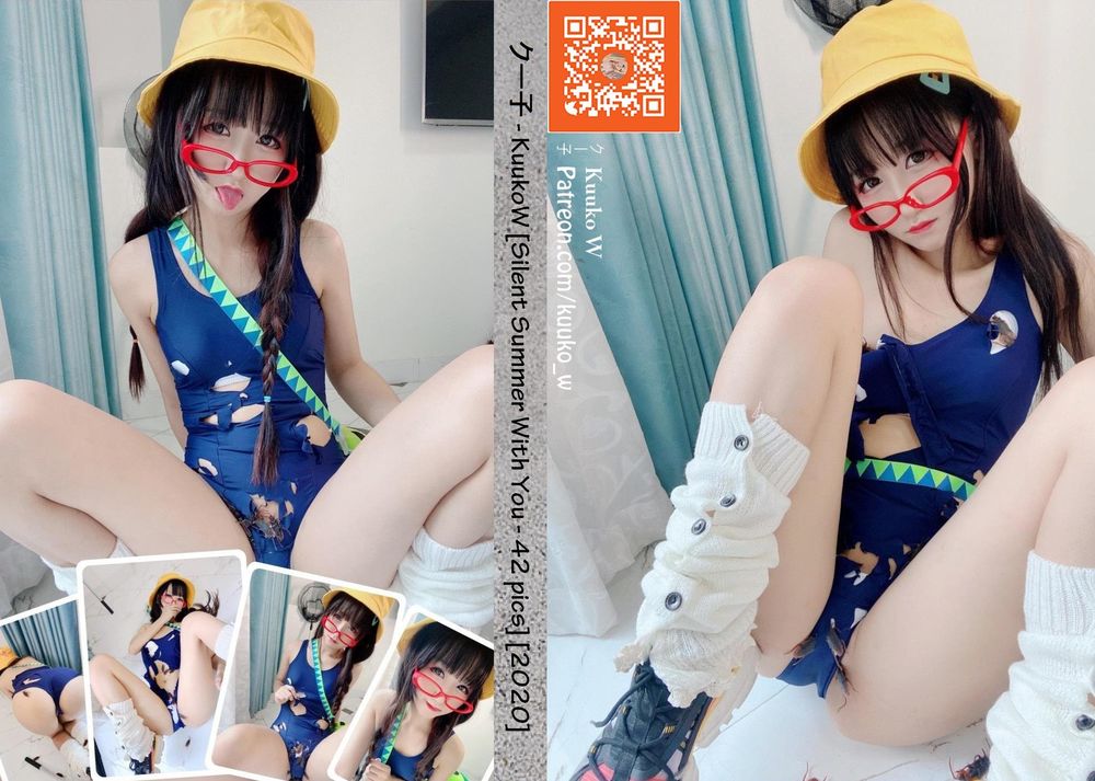 Kuuko W No.019-Silent Summer With You [43P]-道友图库