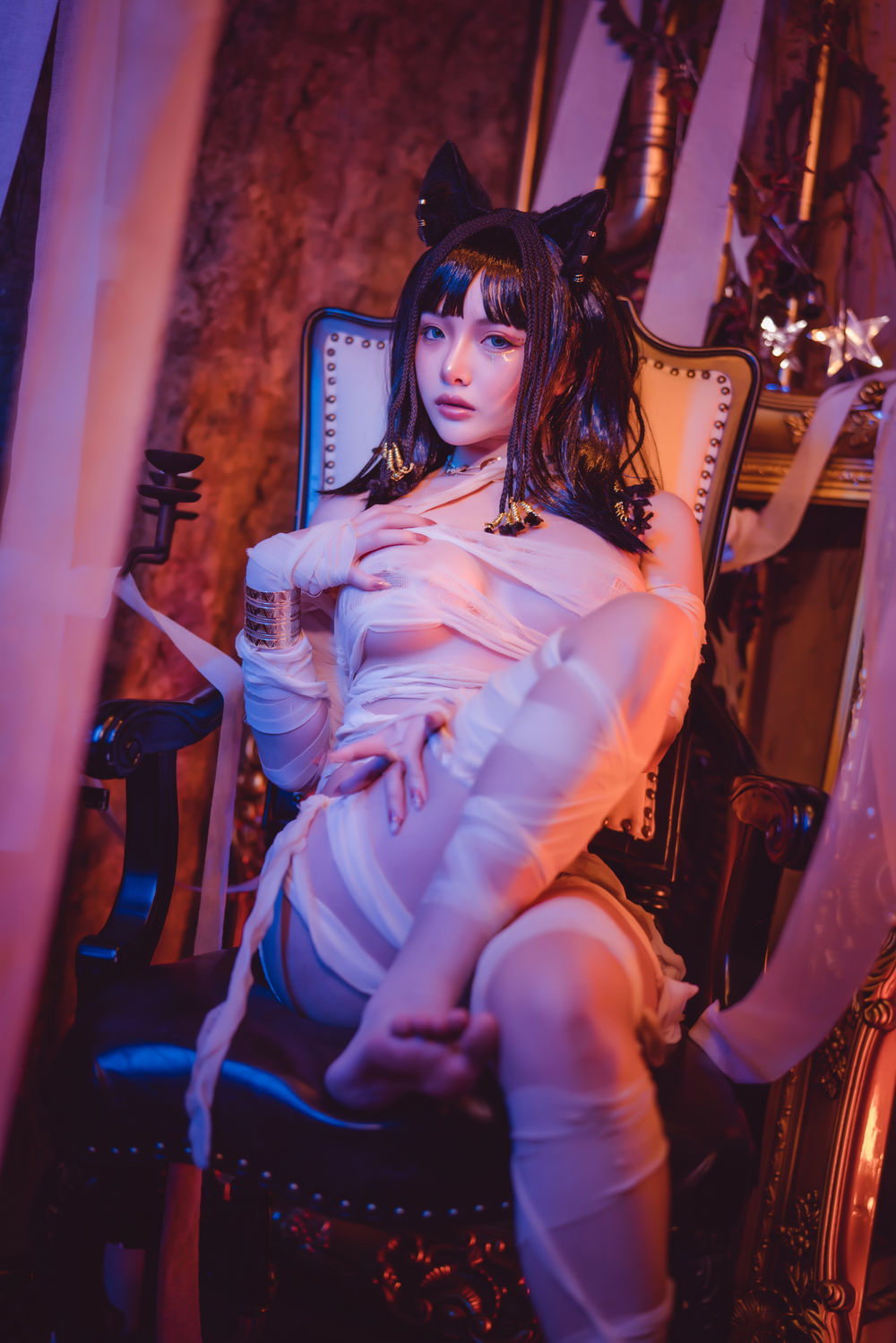 雯妹不讲道理 No.069-4月舰长《木乃伊》 [36P]-道友图库