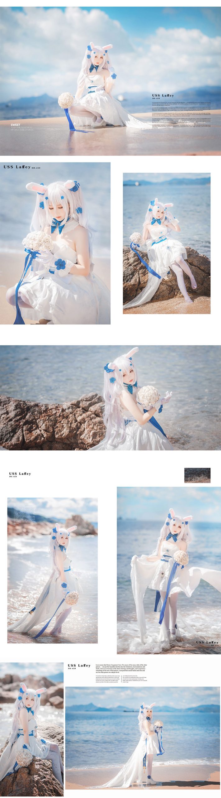面饼仙儿 No.084-拉菲婚纱 [14P]-道友图库