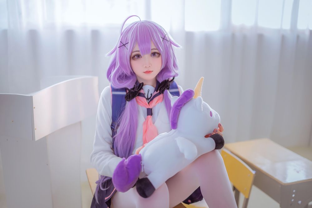Sayako(さやこ) No.004-ユニコーン憧れの遊園地 – コスプレ [14P]-道友图库