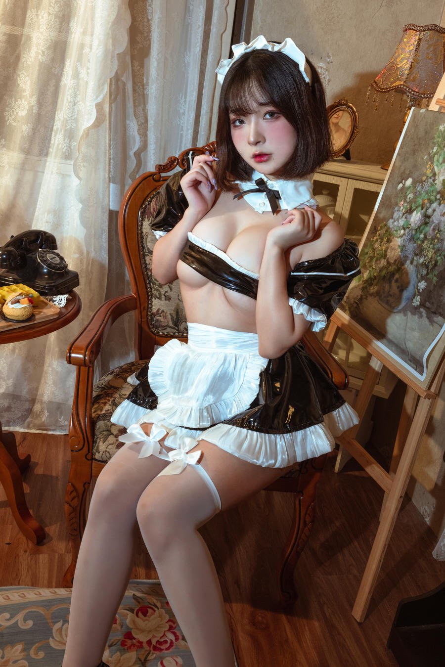 yuuhui玉汇(Kokuhui) No.019-女仆假日 [74P]-道友图库