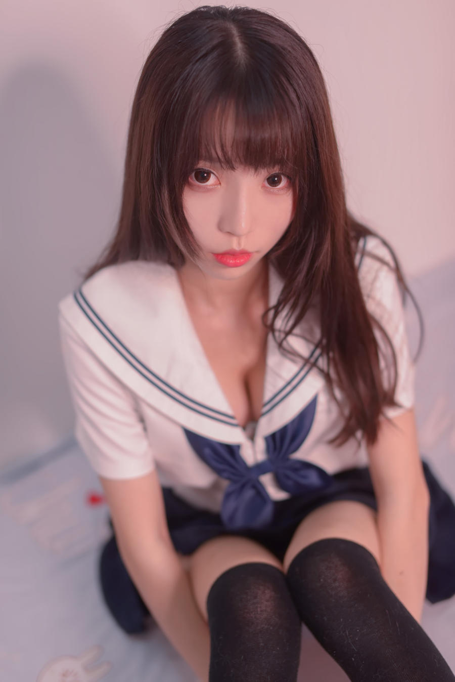 白易子教主 No.019-JK制服 [8P]-道友图库
