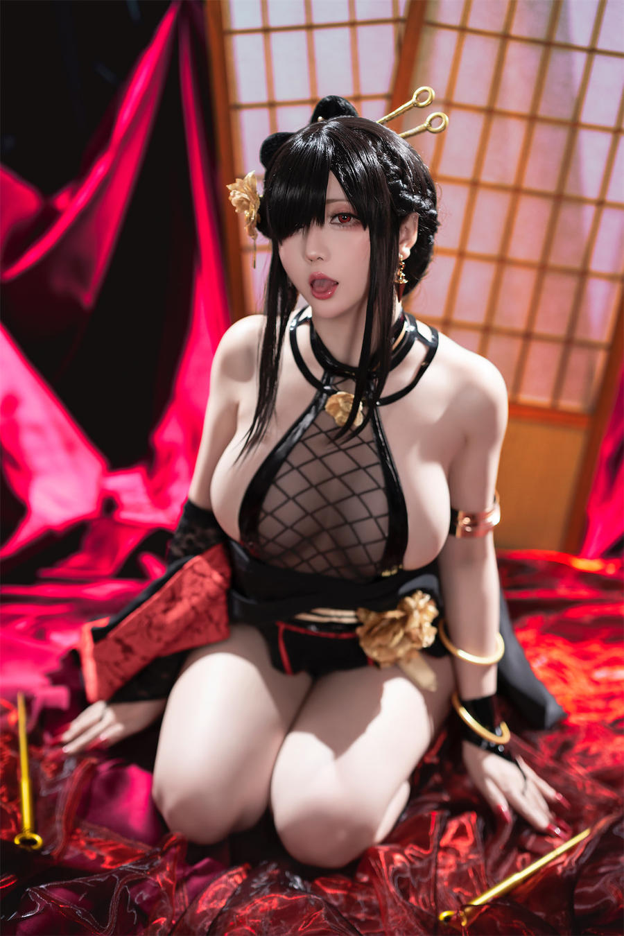 星之迟迟 No.171-圣诞节 约尔3 同人和风战斗服 [78P 4V]-道友图库