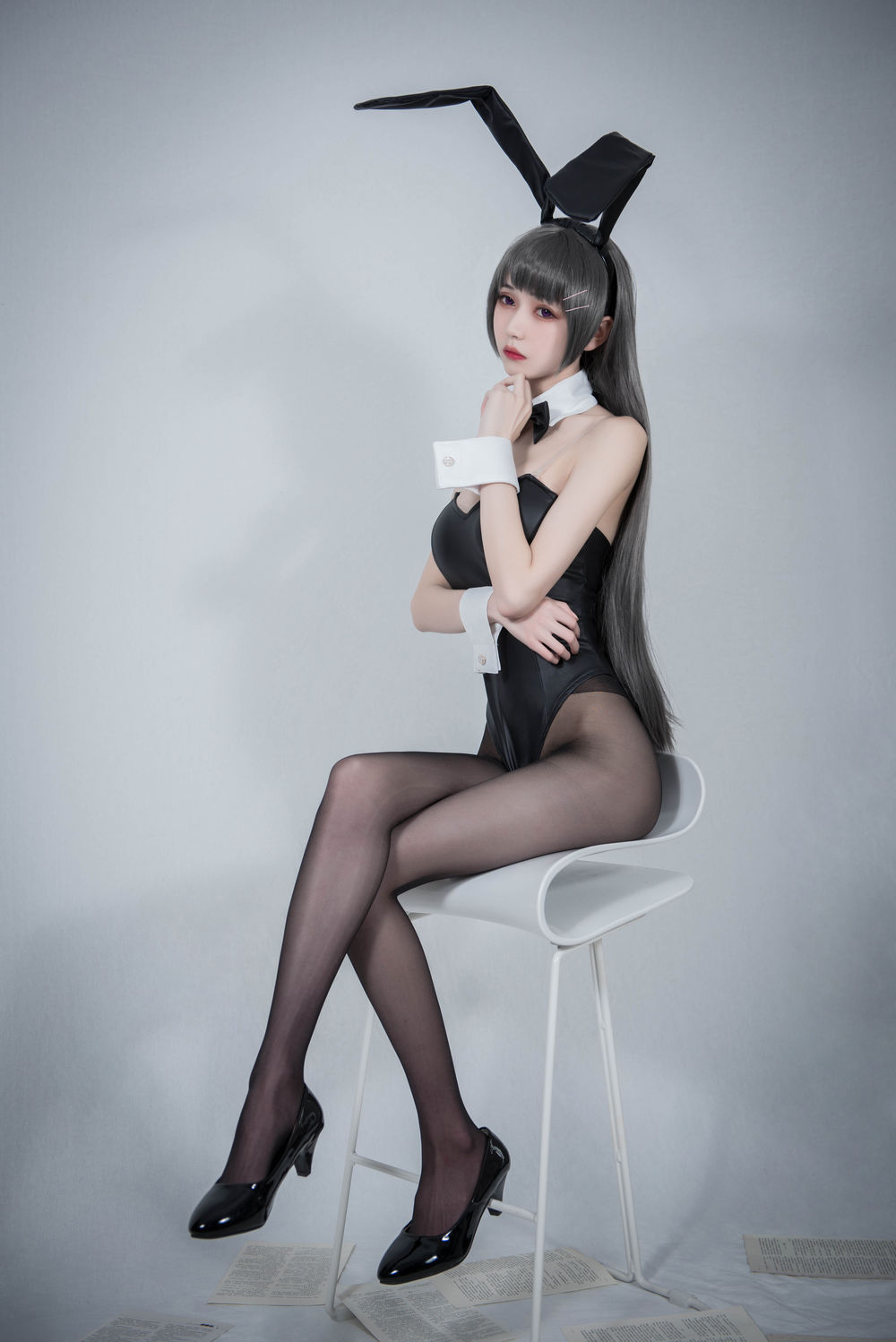 你的负卿 No.013-学姐兔女郎 [19P]-道友图库