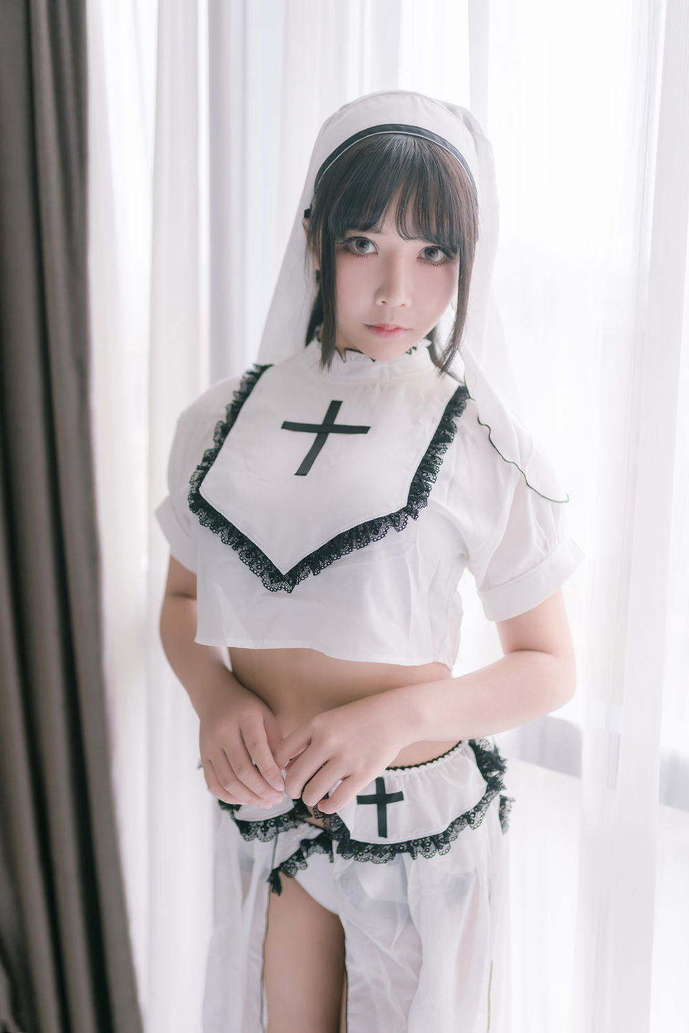 中岛莫之子i(抱走莫子aa) No.021-纯白修女 [42P]-道友图库