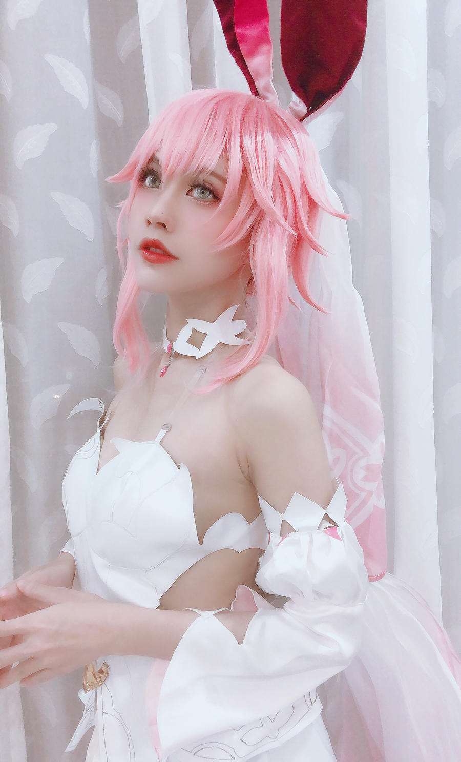 PingPing [ No.028-Yae Sakura Wedding dress [13P 1V]-道友图库