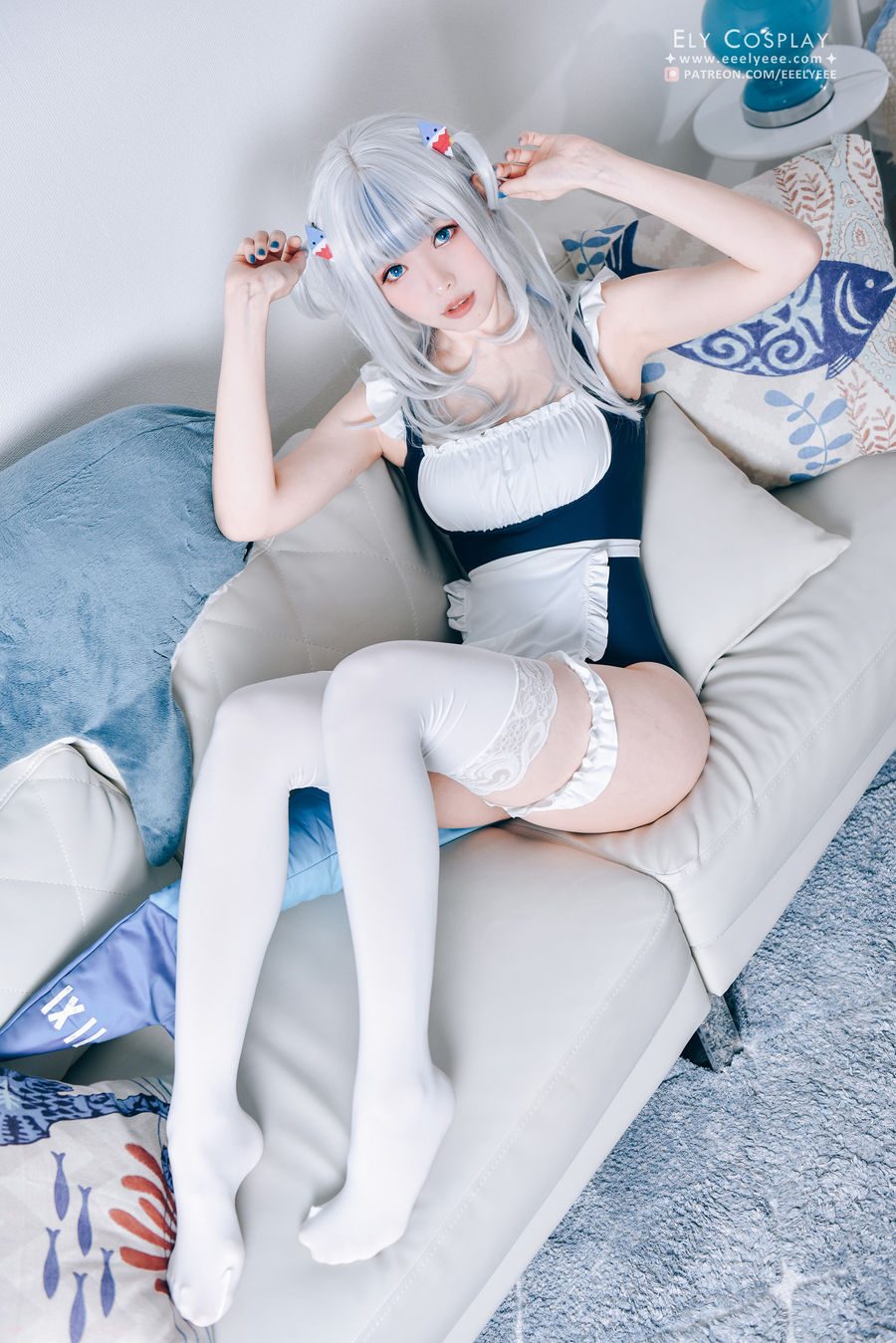 ElyEE子 No.045-Gura Swimsuit [19P]-道友图库