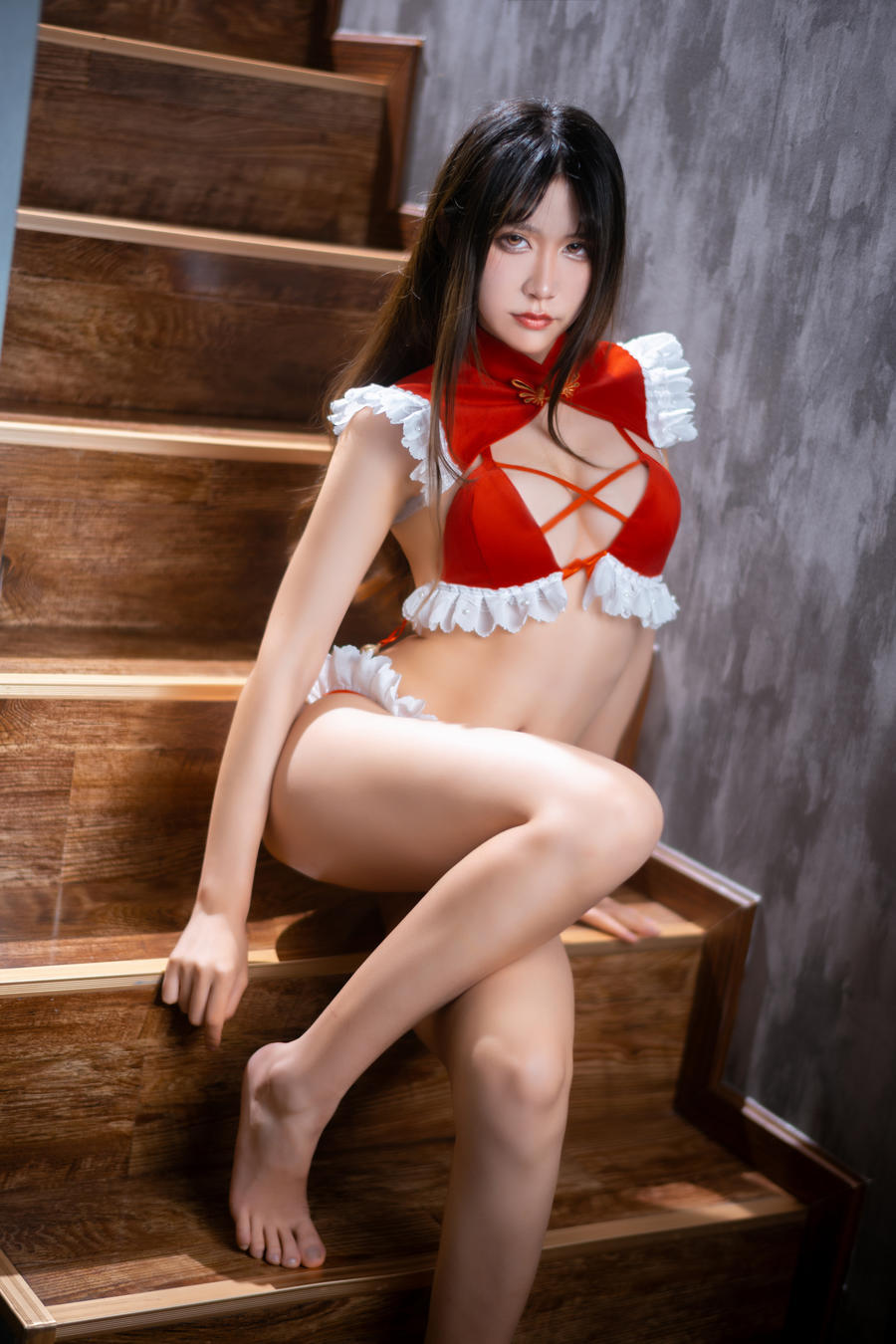 阮邑Fairy [ No.010-大象 红色 [30P]-道友图库