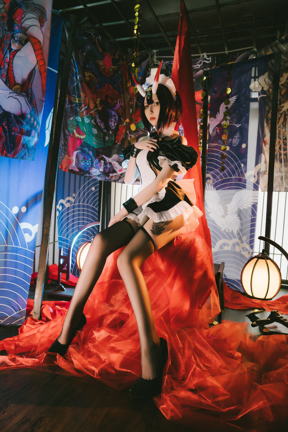 vams子 [ No.001-酒吞童子女仆 [42P]-道友图库