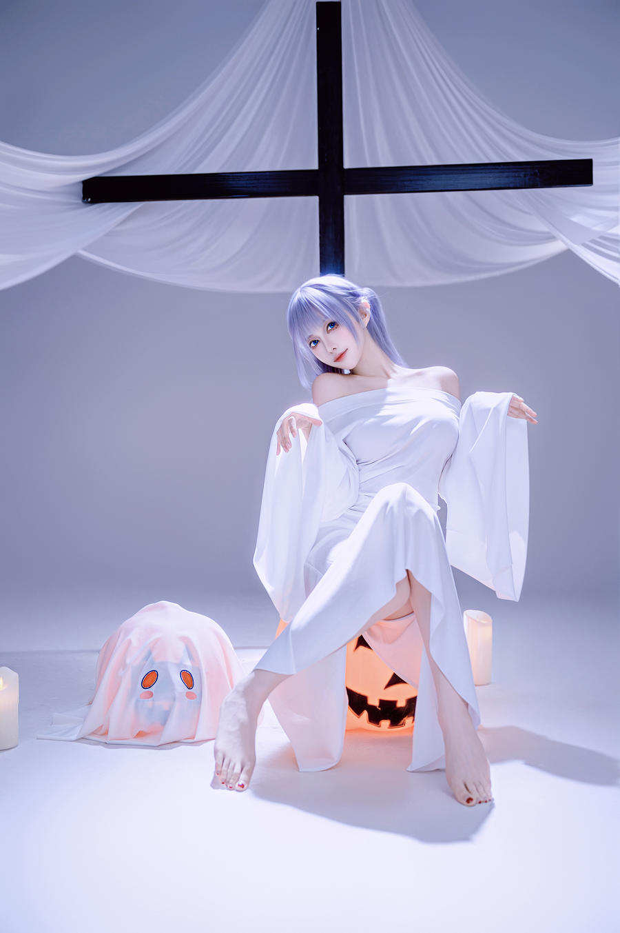 Shika小鹿鹿 No.115 – 幽灵娘 [30P]-道友图库