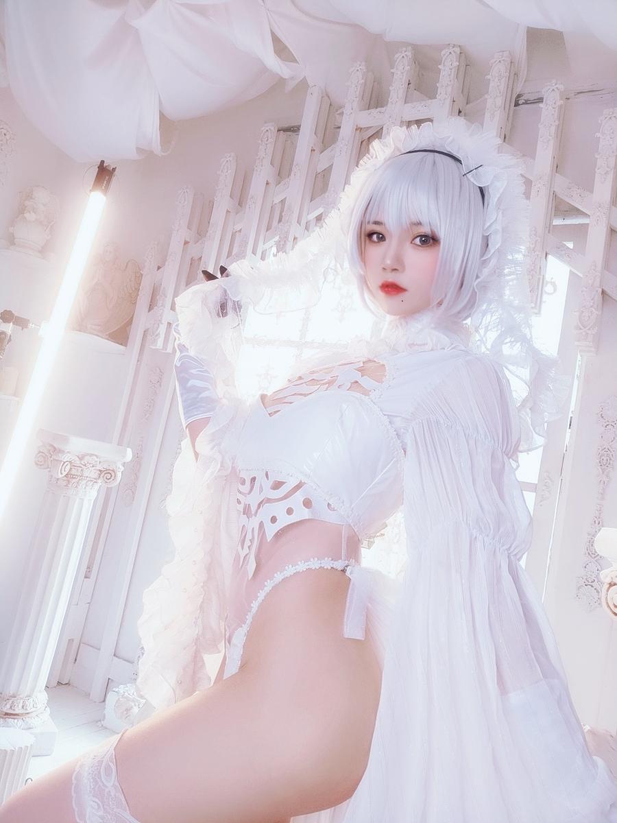 桜桃喵 No.203 – 2B花嫁 [69P]-道友图库