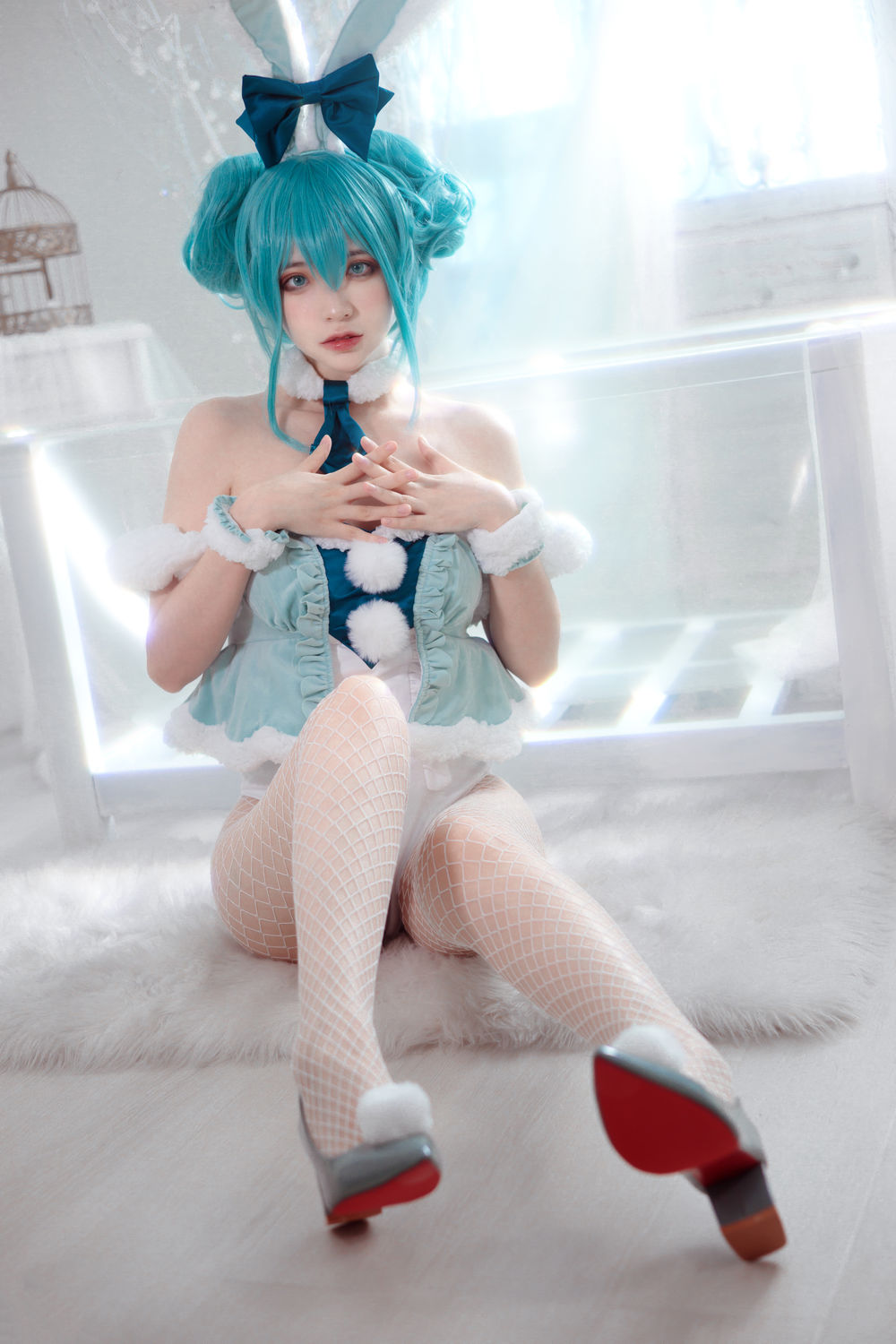疯猫ss No.069-miku初音兔女郎 [25P]-道友图库