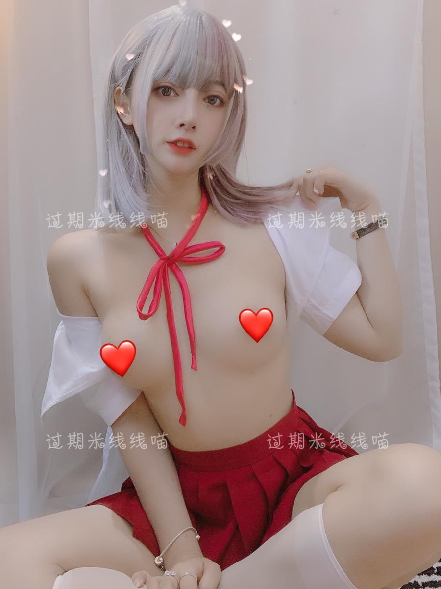 过期米线线喵 No.023-红色JK [17P]-道友图库