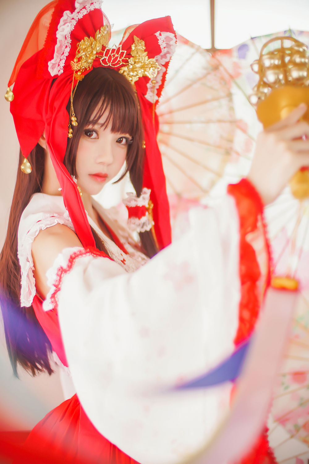 桜桃喵 No.045-灵梦 新年快乐 [45P]-道友图库
