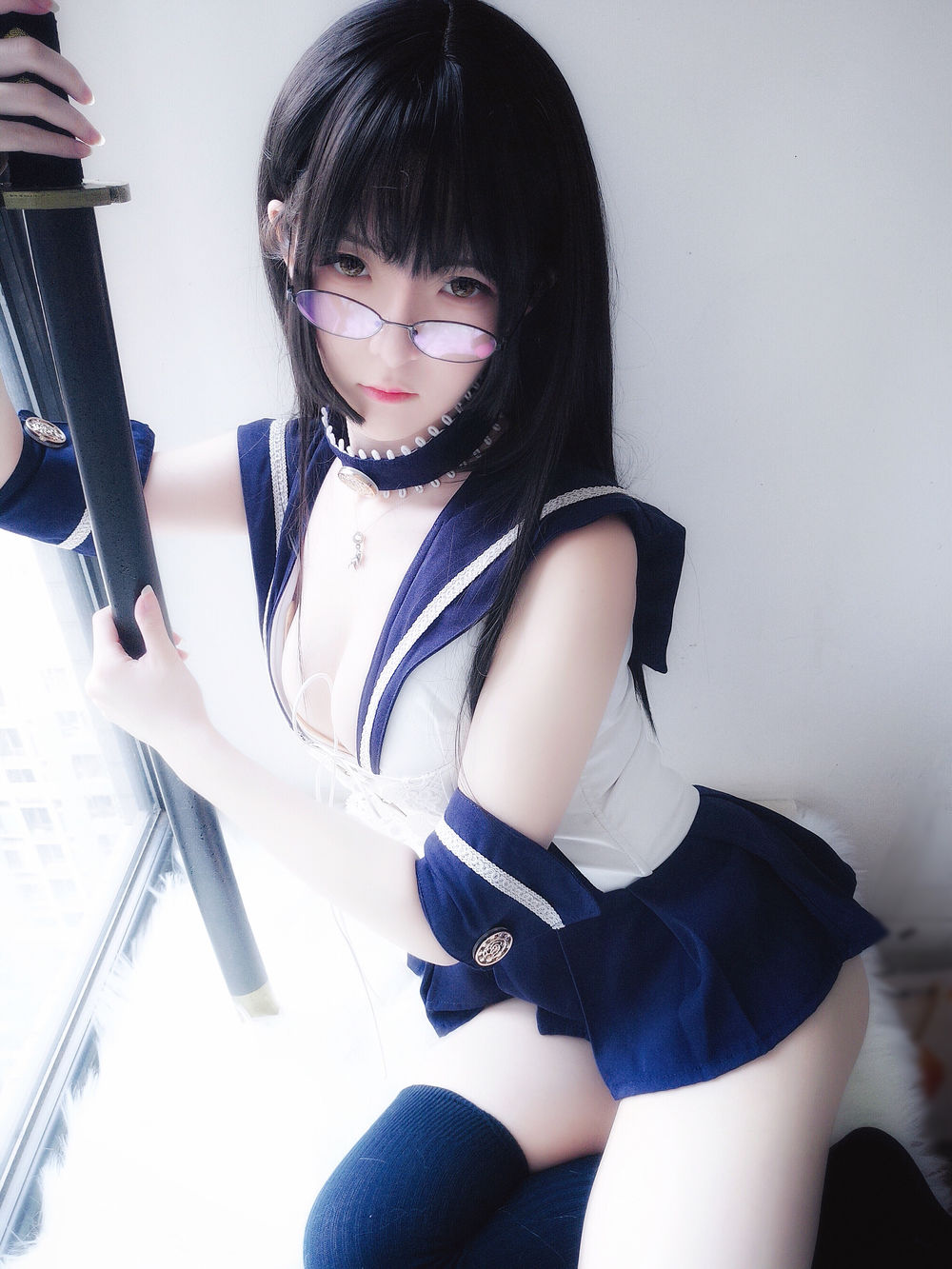 一小央泽 No.004-武士刀与水手服 [20P]-道友图库
