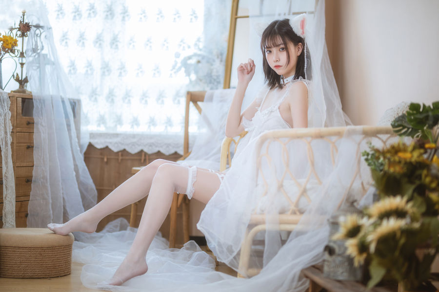 许岚LAN No.003-少女白色裙 [41P]-道友图库